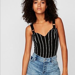 Express XS one eleven bustier bodysuit 💕